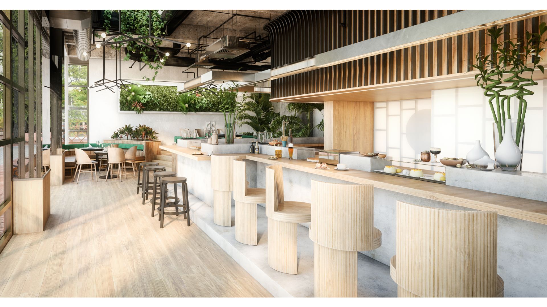 家探しをイメージする空間