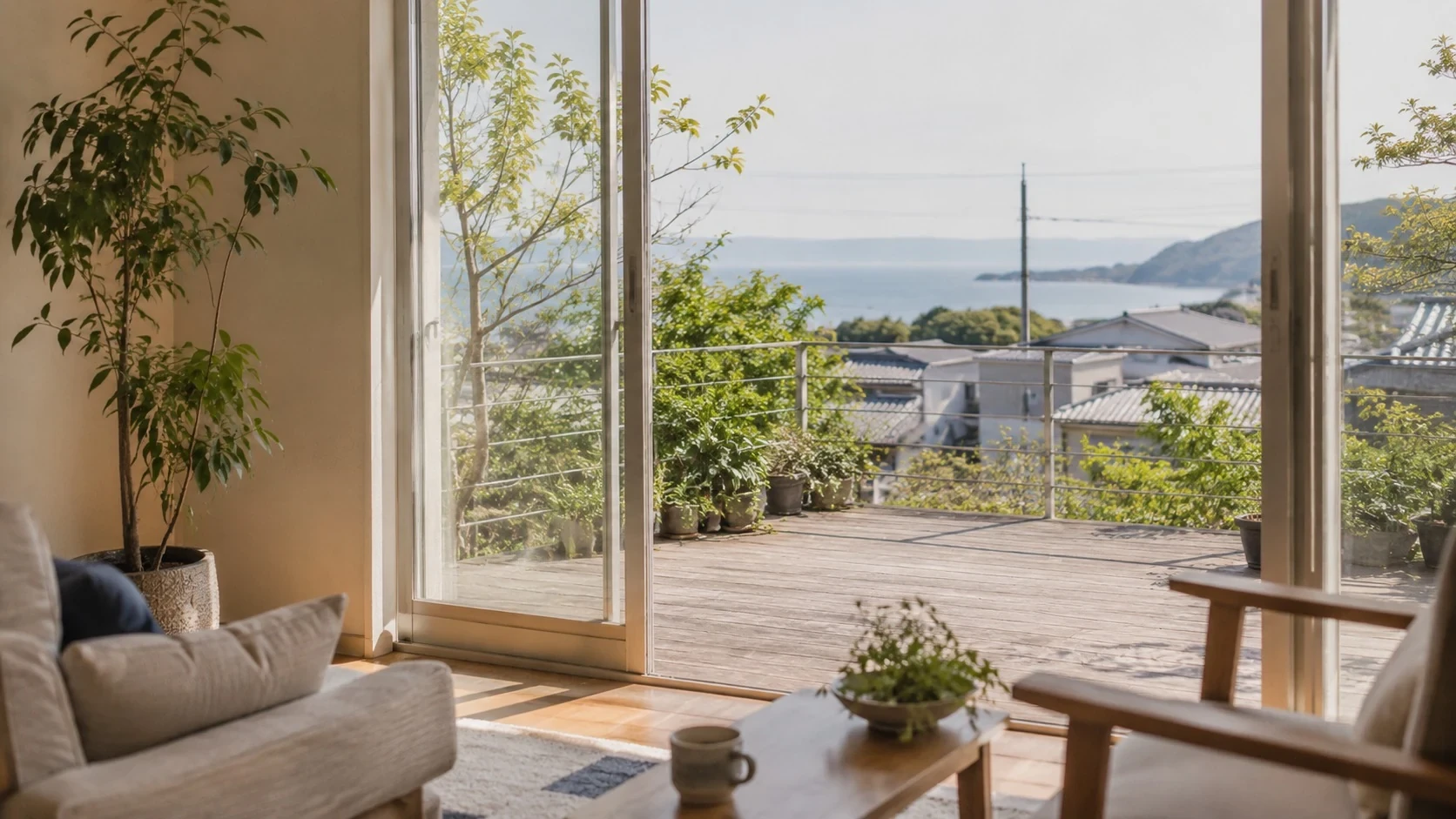 海を感じる住まい